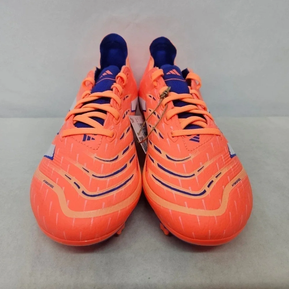 Adidas Predator‎ League FG/MG Soccer Cleats JI1115 Orange Blue Men's Size 11.5